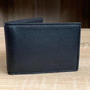 Coach 3-In-1 Wallet + Slim Billfold ID Wallet